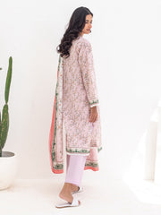 Zellbury Unstitched Printed Lawn 3 Piece Suit WUS23X30233
