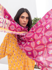 Zellbury Unstitched Printed Lawn 3 Piece Suit WUS23X30245