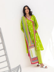 Zellbury Unstitched Printed Lawn 3 Piece Suit WUS23X30246
