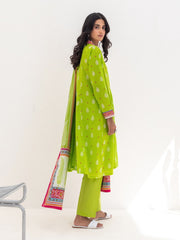 Zellbury Unstitched Printed Lawn 3 Piece Suit WUS23X30246