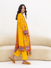 Zellbury Unstitched Printed Lawn 3 Piece Suit WUS23X30252