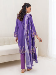 Zellbury Unstitched Printed Lawn 3 Piece Suit WUS23X30255