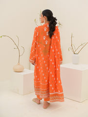 Zellbury Unstitched Printed Lawn 3 Piece Suit WUS23X30555