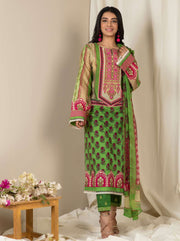 Zellbury Digital Printed & Embroidered Lawn 3Pc Suit WUSCE795 - FaisalFabrics.pk