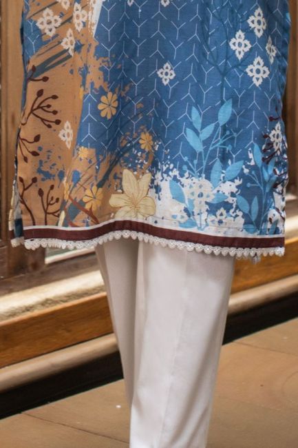 Zellbury Winter Unstitched Khaddar Printed 1PC Shirt WUW21X10092 - FaisalFabrics.pk