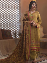 Rayon by Sifa Embroidered Winter 3Pc Unstitched Suit SR21-12 Tuscan Sun - FaisalFabrics.pk