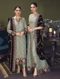 House of Nawab Makhmal Wedding Formals 3PC Suit 01-KHUNSHA