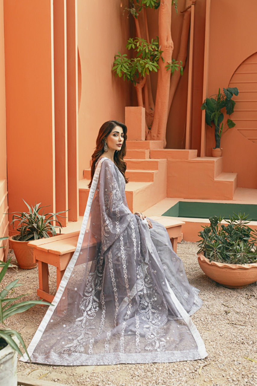DAUD ABBAS Din Shagnan Da Wedding Formal Suit - Noor-Chasham