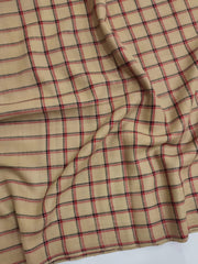 Womens Check Shawl Ultra Soft and Warm Fine Wool, Full Size RK-20 - FaisalFabrics.pk