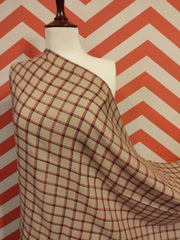 Womens Check Shawl Ultra Soft and Warm Fine Wool, Full Size RK-20 - FaisalFabrics.pk