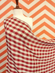 Womens Check Shawl Ultra Soft and Warm Fine Wool, Full Size RKB-C02 - FaisalFabrics.pk
