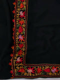 Womens Pashmina Wool Shawl with Embroidery Border work RKB-26