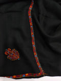 Womens Kashmiri Hand Embroidered Shawl, Border Design Work RKK-86 - FaisalFabrics.pk