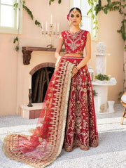 XENIA Formals Dareechay Embroidered Chiffon 3pc Suit 10-Shabkhosb - FaisalFabrics.pk