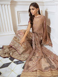 XENIA Formals Luxury Embroidered Unstitched 3Pc Suit D-06 MENNAL - FaisalFabrics.pk