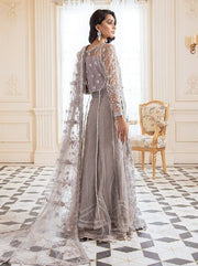 XENIA Formals Luxury Embroidered Unstitched 3Pc Suit D-10 ASHNAH - FaisalFabrics.pk