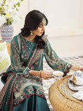 XENIA Formals Pareesia Embroidered Chiffon Unstitched 3Pc Suit 04-NILE MIST - FaisalFabrics.pk
