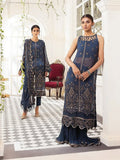 XENIA Formals Pareesia Embroidered Chiffon Unstitched 3Pc Suit 06-TIFFANY - FaisalFabrics.pk