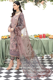 Ramsha Riwayat Embroidered Luxury Lawn Unstitched 3 Piece Suit Y-502