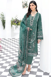 Ramsha Riwayat Embroidered Luxury Lawn Unstitched 3 Piece Suit Y-505