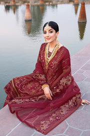 Ramsha Andaz Embroidered Luxury Lawn Unstitched 3 Piece Suit Z-505