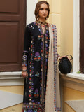 ZAHA Unstitched Embroidered Slub Khaddar 3Pc Suit ZW-22-04 FERAY