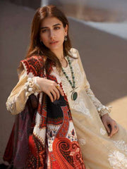 ZAHA Sahel Vol-02 Unstitched Khaddar 3Pc Suit ZW2-21-09 SAHANE - FaisalFabrics.pk