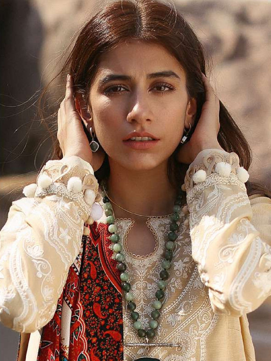ZAHA Sahel Vol-02 Unstitched Khaddar 3Pc Suit ZW2-21-09 SAHANE - FaisalFabrics.pk