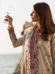 ZAHA Sahel Vol-02 Unstitched Khaddar 3Pc Suit ZW2-21-07 NILOUFER - FaisalFabrics.pk