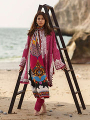 ZAHA Sahel Vol-02 Unstitched Khaddar 3Pc Suit ZW2-21-13 SHANAAR - FaisalFabrics.pk