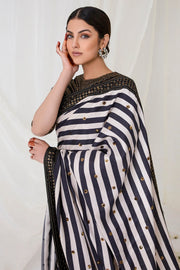 Jazmin Exclusive Unstitched Embroidered Raw Silk Saree JE-06 ZARIA