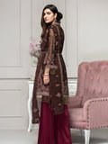 ZARIF Luxury Chiffon Collection Vol-2 Embroidered 3Pc Suit ZAR-10 Ombre - FaisalFabrics.pk