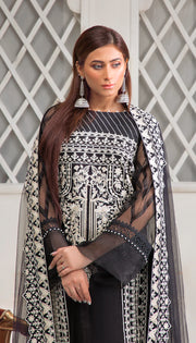 SURMAI Rang-e-Bahar Embroidered Stitched 3Pc Suit - ZARMEENA