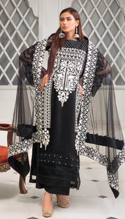 SURMAI Rang-e-Bahar Embroidered Stitched 3Pc Suit - ZARMEENA