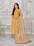 ZARIF Bahaar Unstitched Formal Embroidered 3Pc Suit ZB-03 GOLDIER
