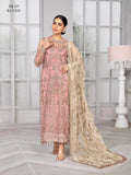 ZARIF Bahaar Unstitched Formal Embroidered 3Pc Suit ZB-07 BLUSH