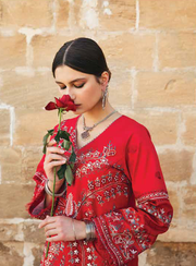 Zara Shahjahan Luxury Lawn Unstitched 3Pc Suit - ZEENAT
