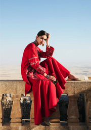 Zara Shahjahan Luxury Lawn Unstitched 3Pc Suit - ZEENAT