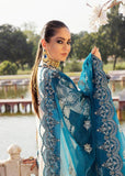 Afrozeh Luxury Lawn Unstitched 3 Piece Embroidered Suit D-08 Zephyr - FaisalFabrics.pk