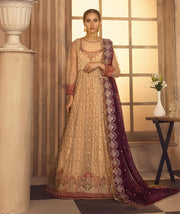 Noor E Rang By Zarif Luxury Unstitched Chiffon 3Pc Suit ZF-08 Andaaz - FaisalFabrics.pk