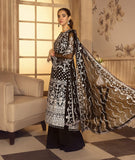 Noor E Rang By Zarif Luxury Unstitched Chiffon 3Pc Suit ZF-11 Riwaj - FaisalFabrics.pk