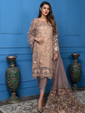 Akbar Aslam Luxury Chiffon Collection 2020 3pc Suit AAC-1104 ZINNIA - FaisalFabrics.pk