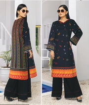 Zircon by Florence Unstitched Digital Printed Staple 2Pc Suit D-01