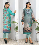 Zircon by Florence Unstitched Digital Printed Staple 2Pc Suit D-02