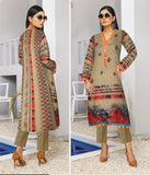 Zircon by Florence Unstitched Digital Printed Staple 2Pc Suit D-07