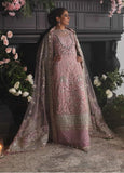 Gossamer by Zaha Unstitched Wedding 3Pc Net Suit ZC2-22-07 ELANZ