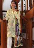 Zaha Lawn 2021 Unstitched Embroidered 3 Piece Suit ZL21-02B Verd - FaisalFabrics.pk