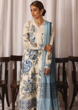 Zaha Lawn 2021 Unstitched Embroidered 3 Piece Suit ZL21-04A Nab - FaisalFabrics.pk