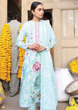 Zaha Lawn 2021 Unstitched Embroidered 3 Piece Suit ZL21-09A Zastar - FaisalFabrics.pk