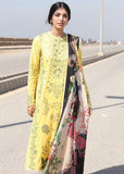 Zaha Lawn 2021 Unstitched Embroidered 3 Piece Suit ZL21-12B Lukhan - FaisalFabrics.pk